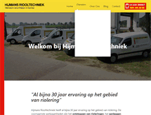 Tablet Screenshot of hijmansriooltechniek.nl